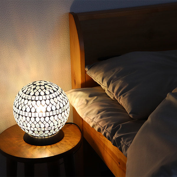 照明 テーブルライト モザイクランプ ボール型 セルジューク