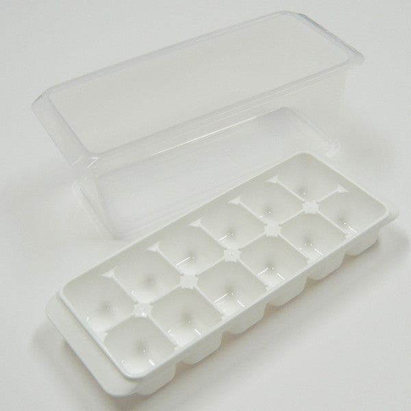 製氷皿 delijoy ゆきポン キューブ氷 ストック用BOX付き アイストレー