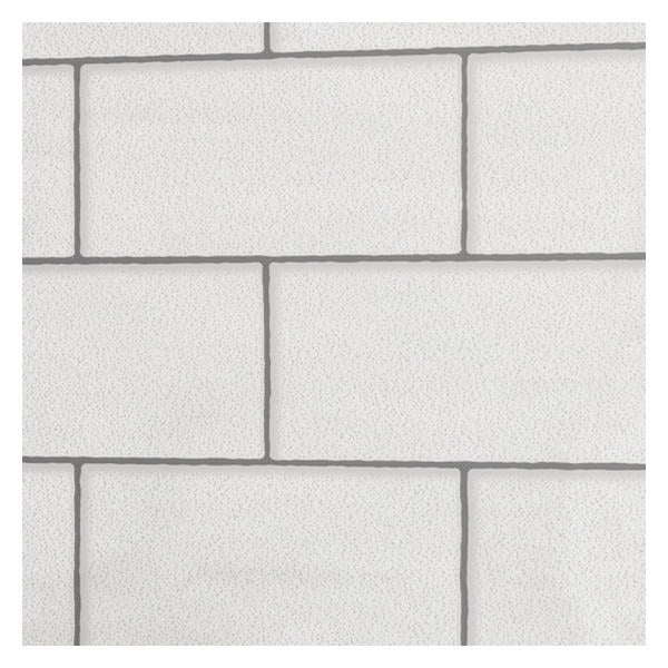 壁紙 はがせる シール ホワイトタイル 45×250cm ウォールシート リメイクシート