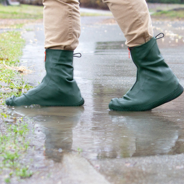 シューズカバー Lサイズ ブーツ型シューズカバー カテバプラス 防水 雨具 レディース メンズ ジュニア