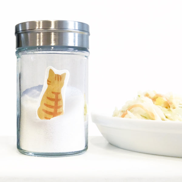 乾燥剤 調味料用 4個セット サラリカ 調味料用シリカゲル乾燥剤 ネコ 猫 -7