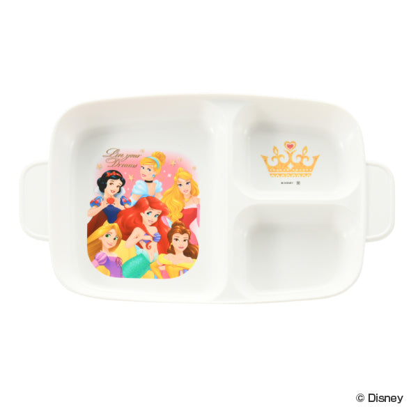 ランチプレート 26cm プリンセス 子供用食器 プラスチック 日本製 キャラクター