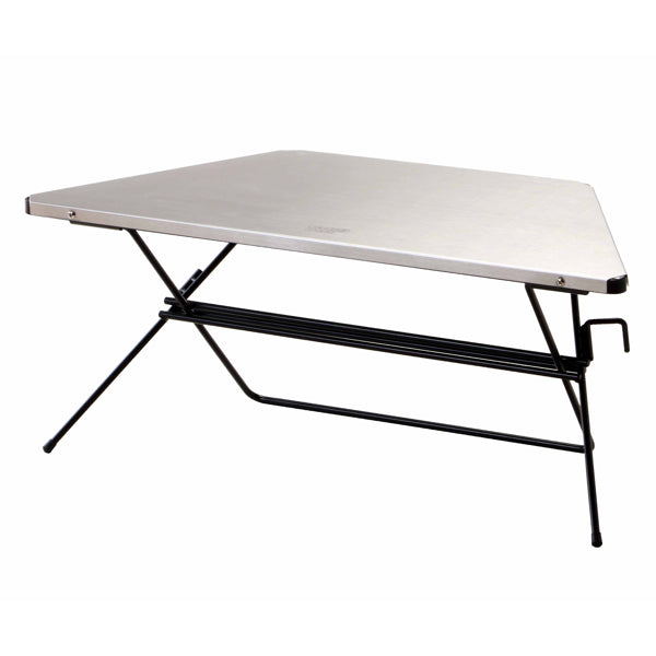 アウトドア テーブル ステンレストップ 1台 アーチテーブル シングル