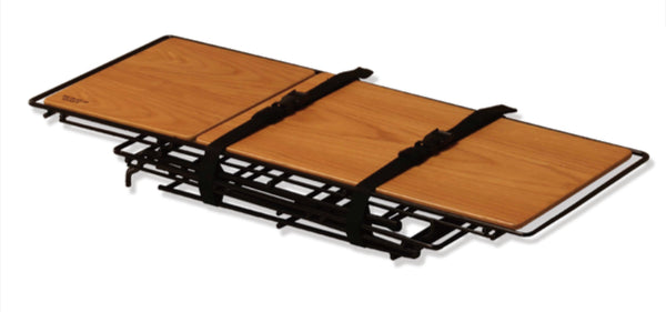アウトドア テーブル クッキングテーブル クランク 幅90×奥行40×高さ90.5cm