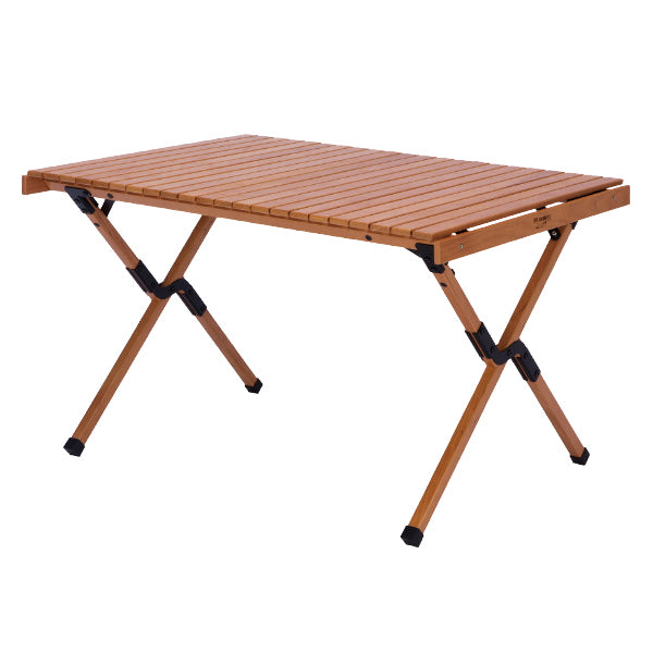 アウトドアテーブル 木製 幅100×奥行70×高さ60cm ウッドテーブル アペロ