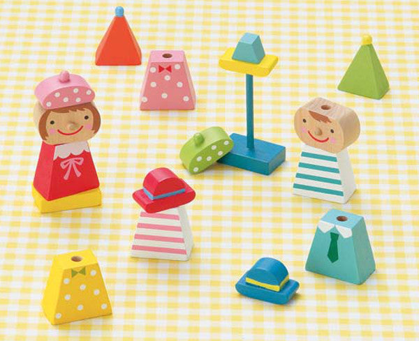 おもちゃ 知育玩具 木製 人形 着せ替え おままごと 3歳 4歳