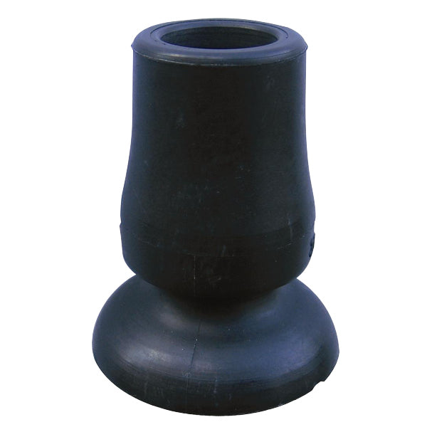 杖 ステッキ 先ゴム 16mm DX ブラック 滑りにくい 安全