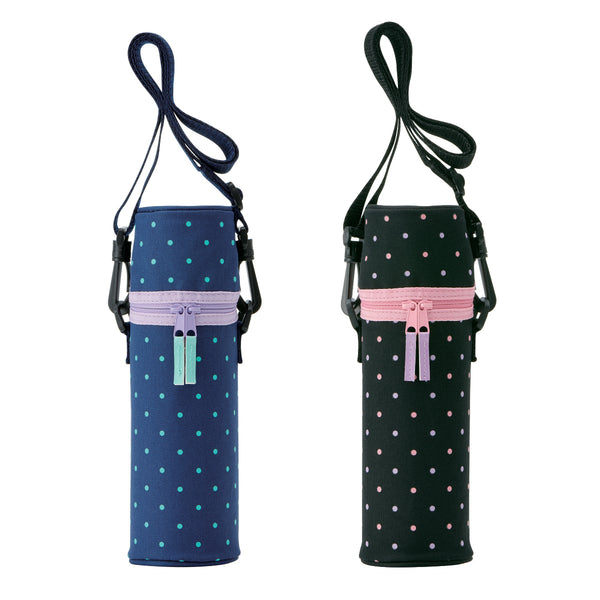 ボトルカバー 水筒 マグ ペットボトル 500ml SDPC5対応 ショルダー付き ドット