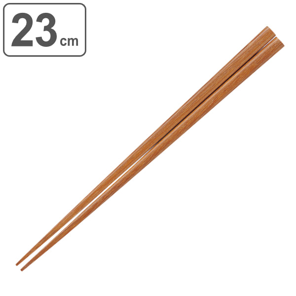 箸 木製 23cm 木箸 鉄木 先角 天然木