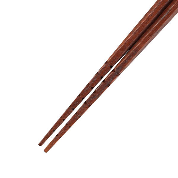 箸 21cm 万能箸 完全無欠 すべり止め 先角 木製 天然木 漆 日本製