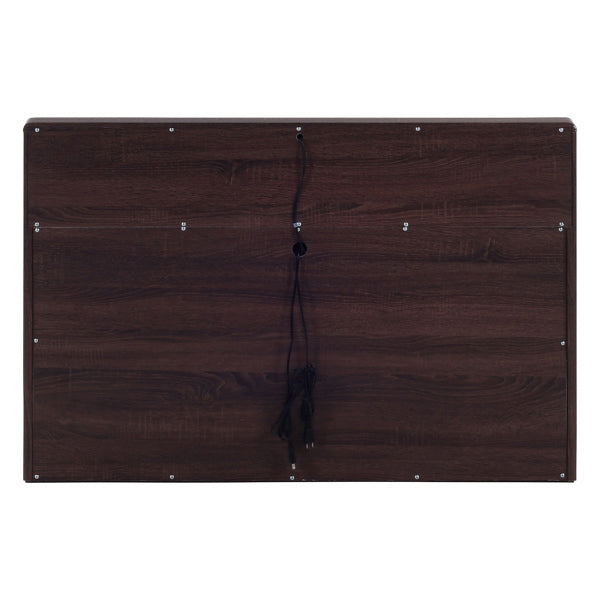 ベッド セミダブル 木製 ベッドフレーム コンセント ライト付き 引き出し 収納 すのこ -20