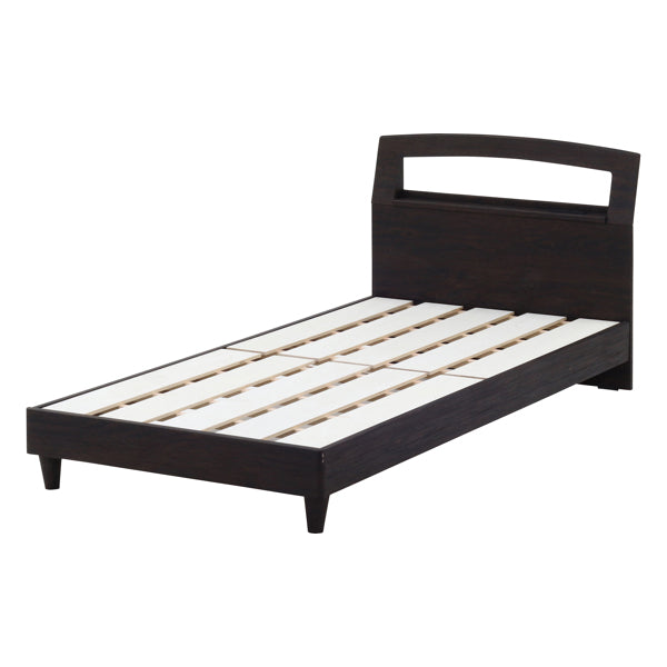 ベッド シングル 木製 ベッドフレーム コンセント ローベッド すのこ シングルベッド -1