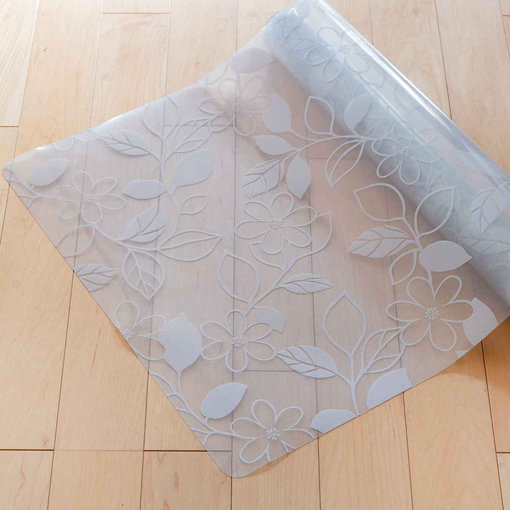 キッチンマット拭ける60×240cm柄物クリア