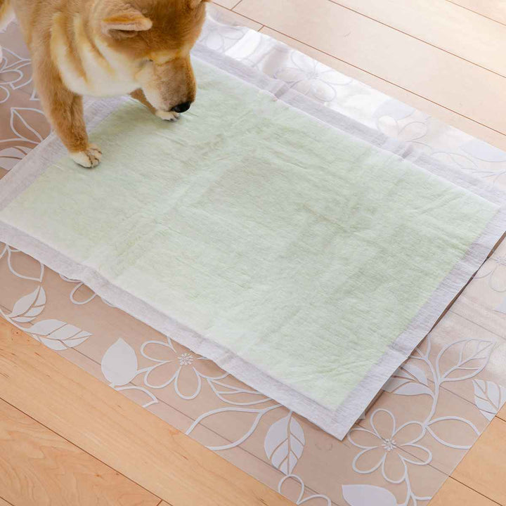 キッチンマット拭ける60×240cm柄物クリア