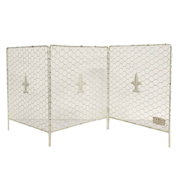 ガーデニング フェンス スチール アイアン 3つ折 ワイヤーフェンス ガーデンフェンス