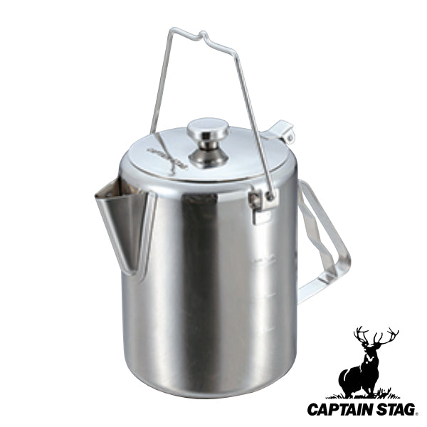 アウトドア 調理器具 1.9L ケトル キャンピングケットル キャプテンスタッグ CAPTAIN STAG -2