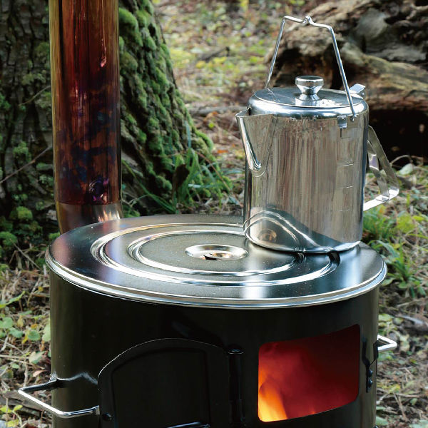 アウトドア 調理器具 1.9L ケトル キャンピングケットル キャプテンスタッグ CAPTAIN STAG -3