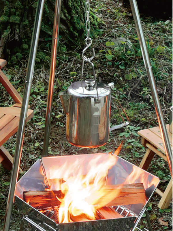 アウトドア 調理器具 1.9L ケトル キャンピングケットル キャプテンスタッグ CAPTAIN STAG -4