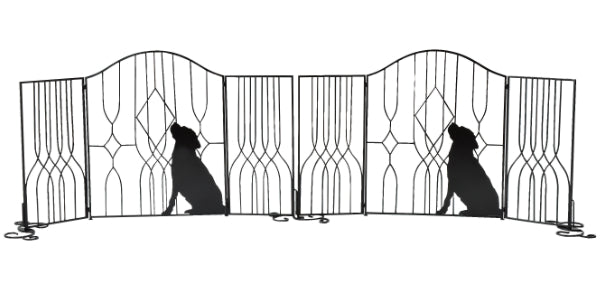 シルエットゲート 犬 ガーデニング用品 ガーデンフェンス