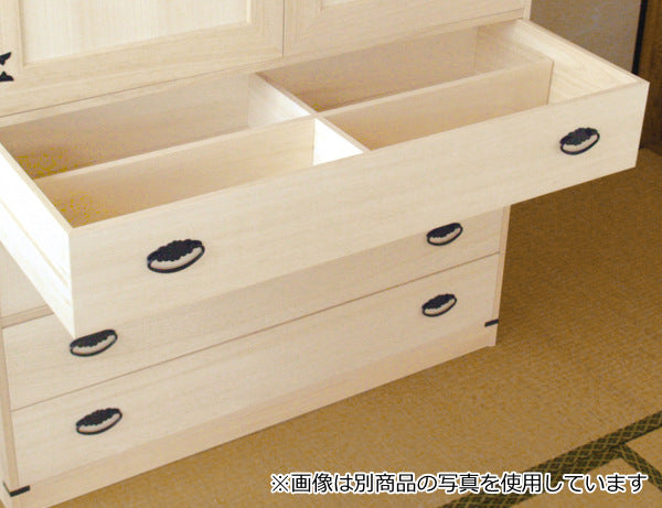 総桐着物タンス6段桐たんすロウ引き仕上日本製幅100cm