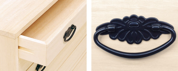 総桐着物タンス6段桐たんすロウ引き仕上日本製幅100cm