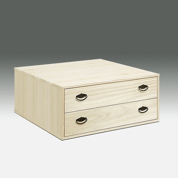 総桐 押入れ布団台 2杯 桐チェスト 深型 日本製 幅75cm -7