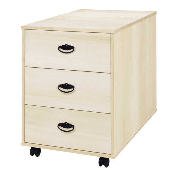 総桐 押入れタンス 3段 深型 キャスター付 日本製 約幅45cm -1