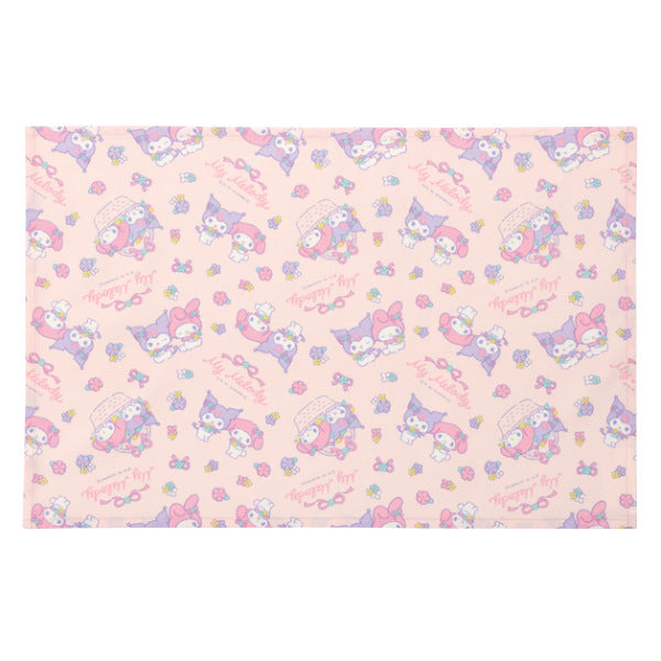 ランチクロス 大判 ランチョンマット マイメロディ クロミ フラワー