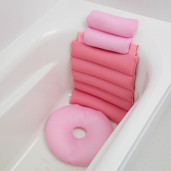 バスクッションふんわりバスクッションポコ日本製お風呂クッション半身浴グッズ風呂バスプレゼント