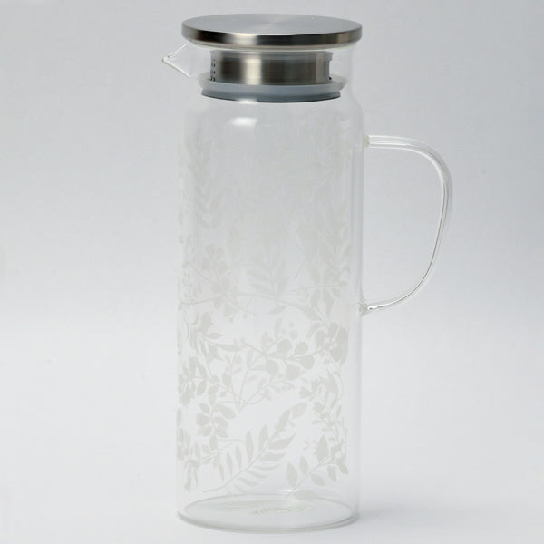 ピッチャー 冷水筒 1.4L クールテイスト 耐熱ガラス 麦茶ポット お茶ポット 水差し
