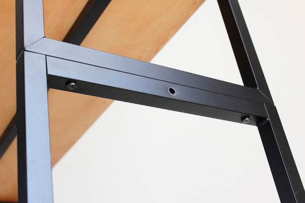 デスク 幅100cm L型 スタンディングデスク 高さ調整 テーブル ワークデスク 木製 スチール