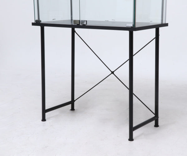 コレクションケース 3段 スタンド脚式 ガラスケース 幅73cm