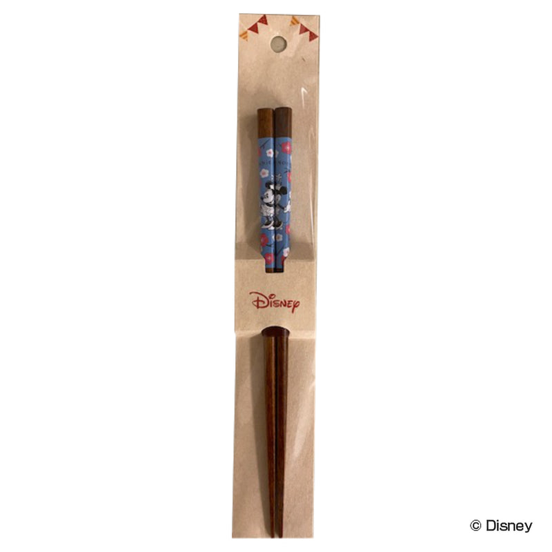 箸 21cm ミニーマウス うめ 木製 日本製