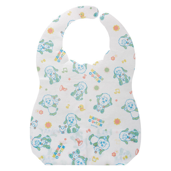 ベビーエプロン いないいないばあっ！ 10枚入り 不織布 キャラクター 使いきり 防水
