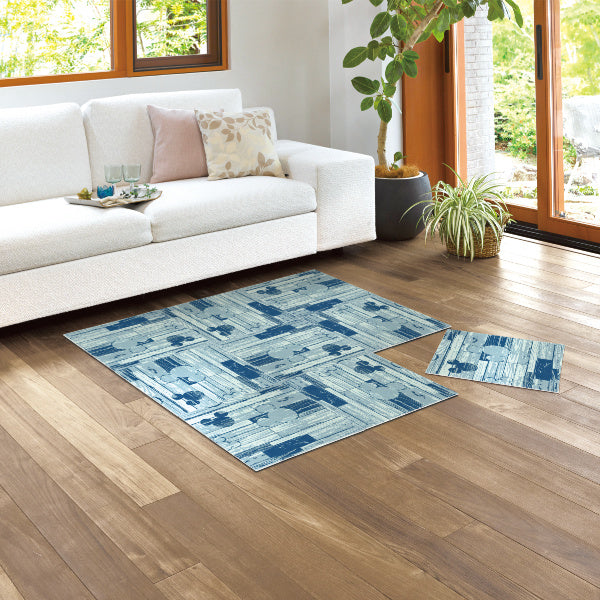 タイルマット 30×30cm ミッキーマウス ウッド 9枚入 -6