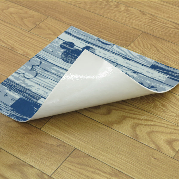 タイルマット 30×30cm ミッキーマウス ウッド 9枚入 -9