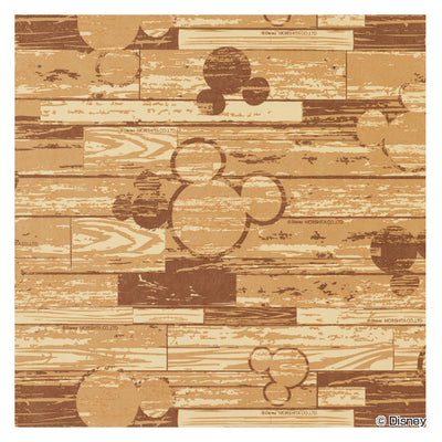 タイルマット 45×45cm ミッキーマウス ウッド 4枚入
