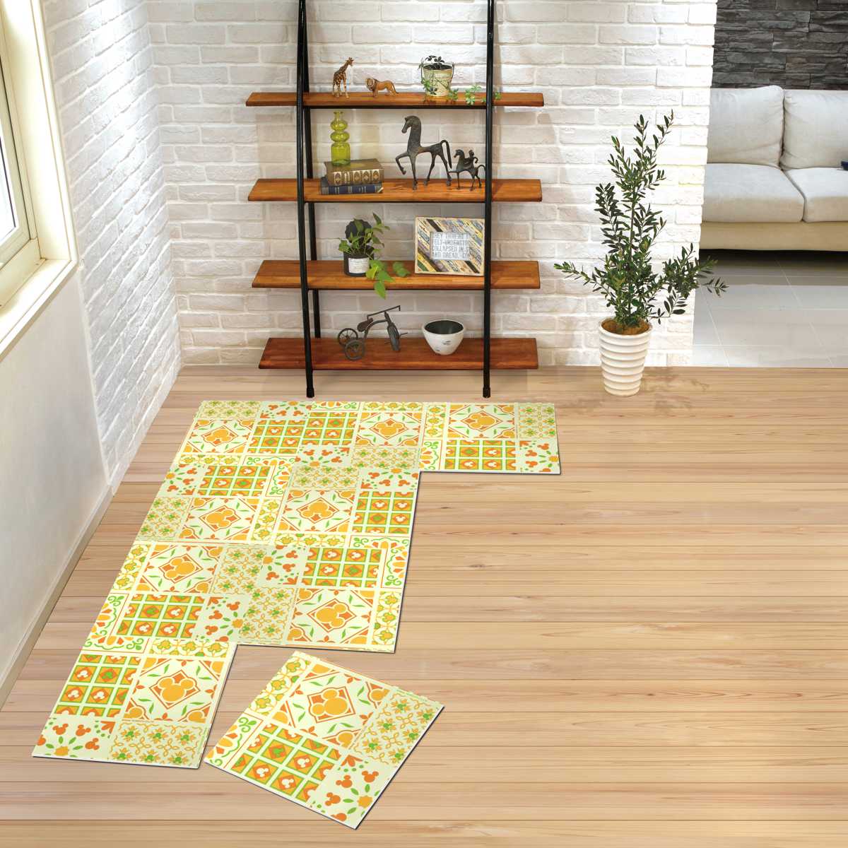 タイルマット 30×30cm ミッキーマウス タイル 9枚入 – ハウジー