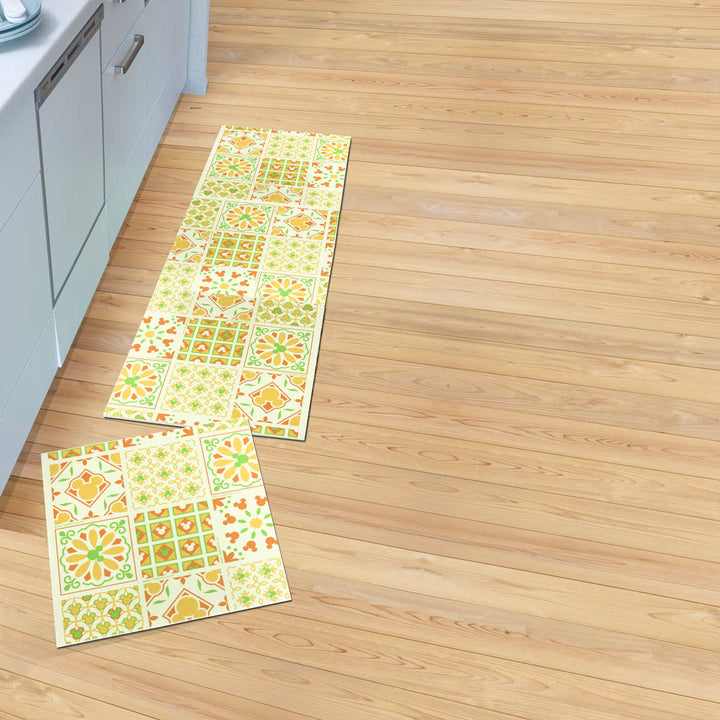 タイルマット45×45cmミッキーマウスタイル4枚入