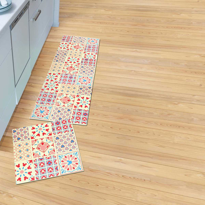 タイルマット45×45cmミッキーマウスタイル4枚入