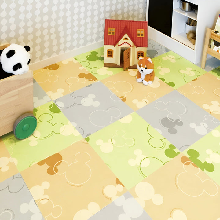 タイルマット30×30cmミッキーマウスモノ9枚入