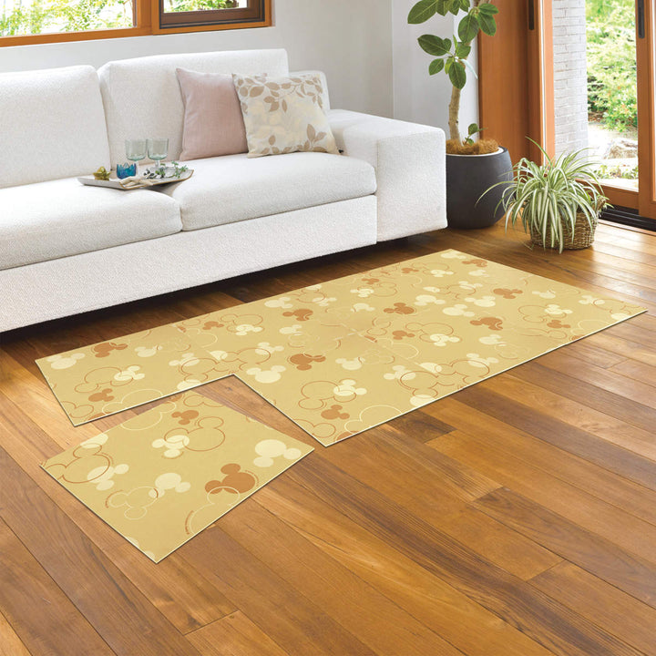 タイルマット45×45cmミッキーマウスモノ4枚入