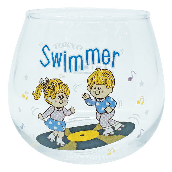 グラス 290ml ゆらゆらグラス SWIMMER コップ ガラス 日本製