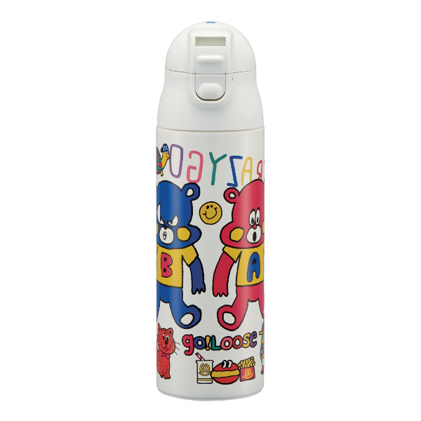 水筒 調乳用 500ml クレイジーゴーゴー 軽量 ステンレスボトル ベビー