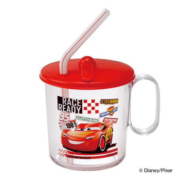 ストローコップ カーズ フタ付き 250ml キャラクター
