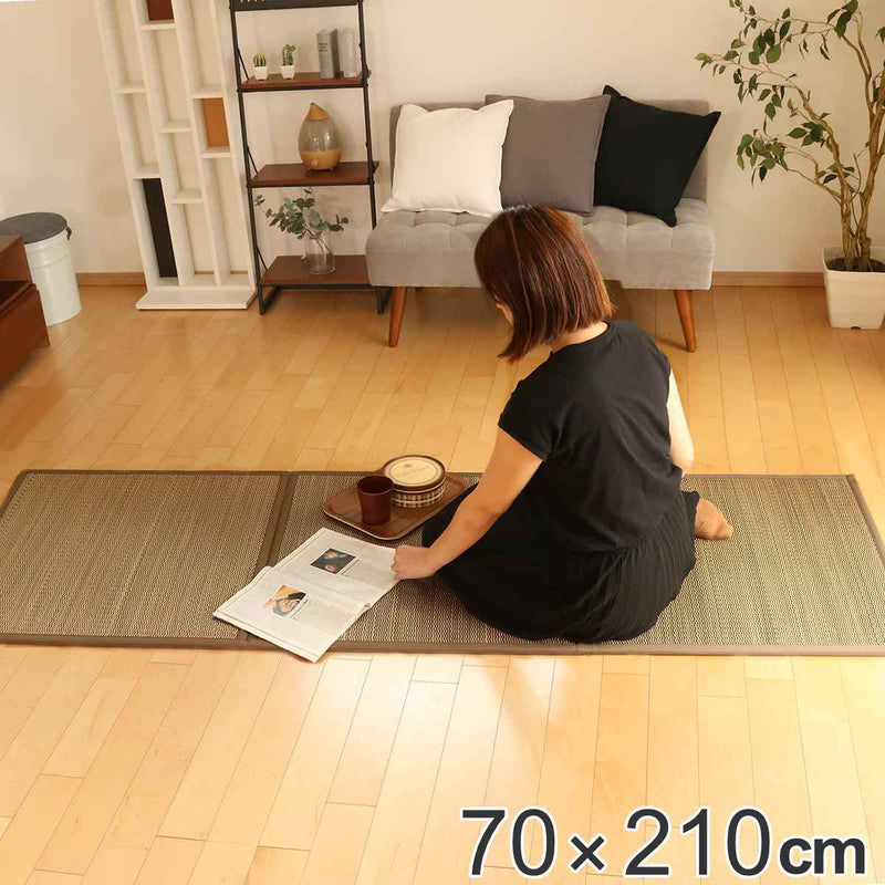 畳 70×210cm 日本製 3つ折り畳 琉球