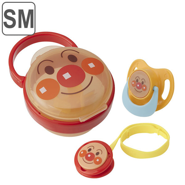 おしゃぶりセット SM 2～5カ月 アンパンマン 赤ちゃん シリコン乳首 キャラクター