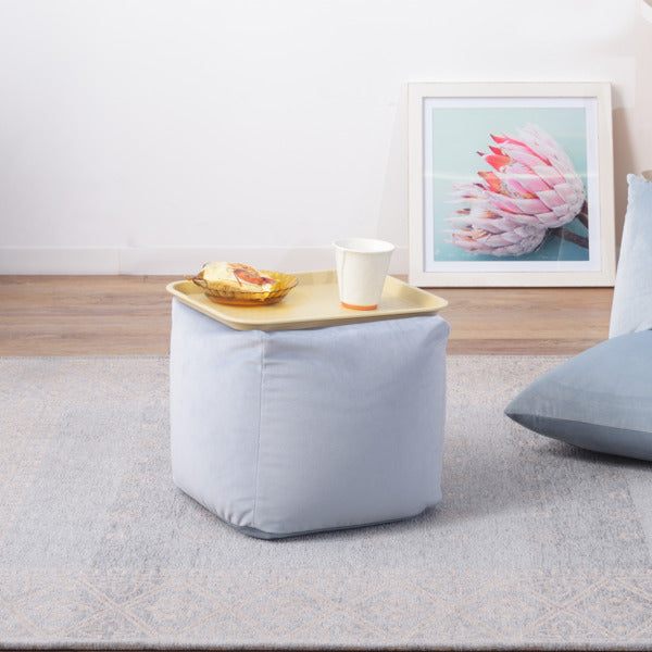 ビーズクッション コンパクト 小さめ カバー クッション ベロア ミニビーズクッション かわいい -13