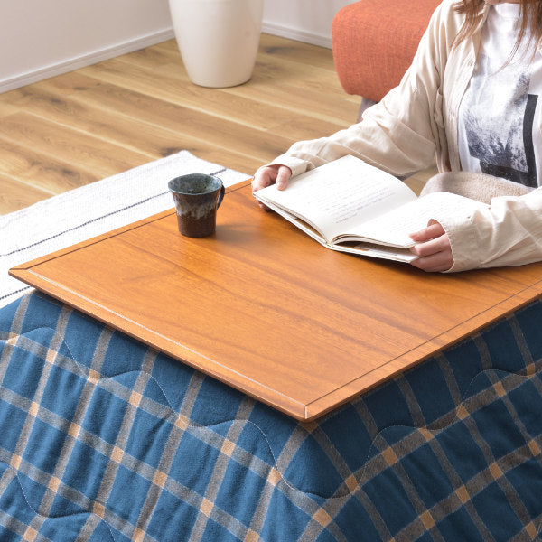 こたつ 幅60cm コンパクト コタツ テーブル 木製 天然木 小さい 炬燵 机 正方形