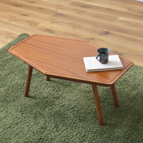 こたつ 幅80cm コンパクト コタツ テーブル 木製 天然木 小さい 炬燵 机